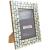 5 x 7 Mother of Pearl photo frame - White with blue - view 2